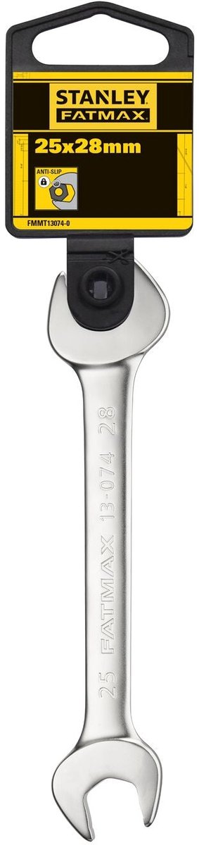 Stanley - clé à fourche fatmax 25x28mm antidérapante - clé à fourche - clés à fourche - 1 pièce(s)