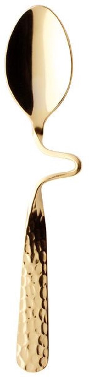 Villeroy boch new wave cuillère à café cuillère à expresso plaqué or 12 cm