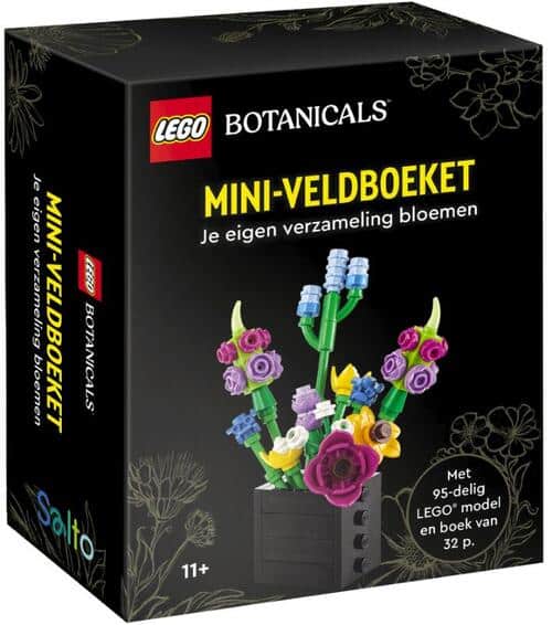 Bouquet de terrain botanique Deltas Lego avec 95 pièces