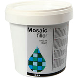 Coulis mosaïque Creativ company, noir, 1000 ml 1 seau
