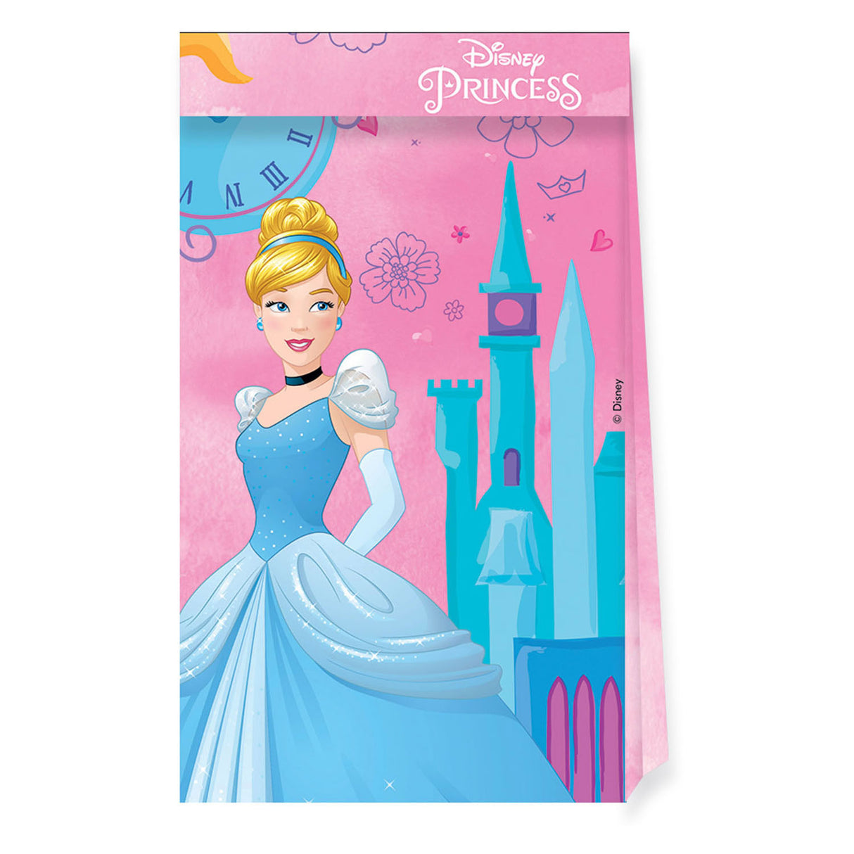 Sacs de fête de papier Globos FSC Princess Live Your Story, 4st.