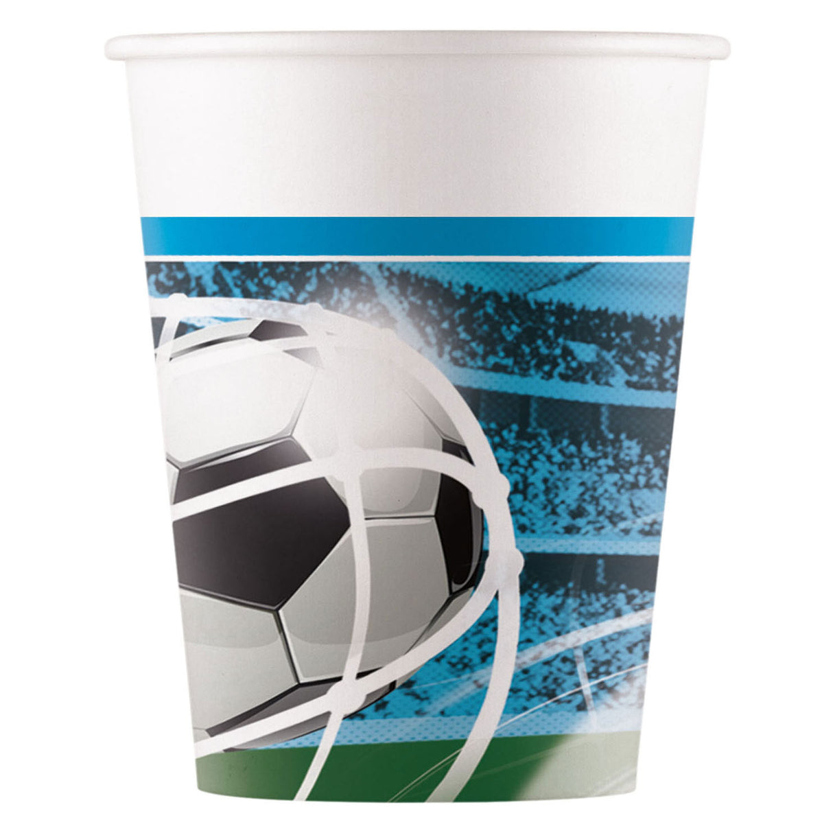 Paper cups FSC football fans, 8st.