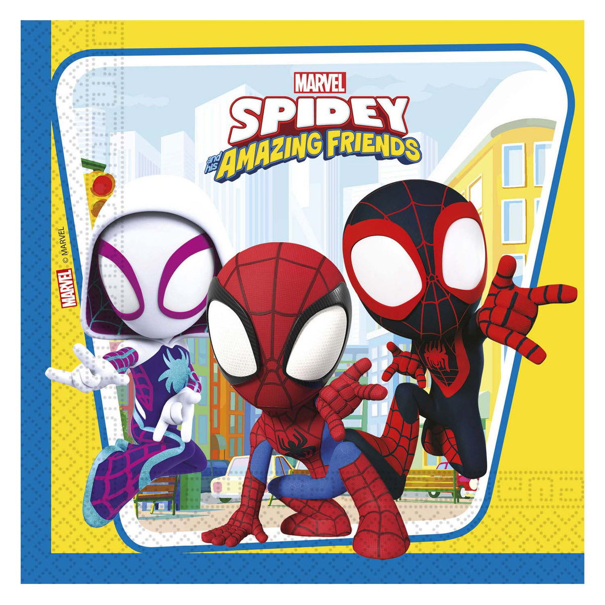 Globos Paper Napkins FSC Spidey, 20e.