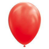 Globos balloons red 30 cm, 10st.