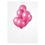 Globos ballonger hardrosa 30 cm, 10 ..