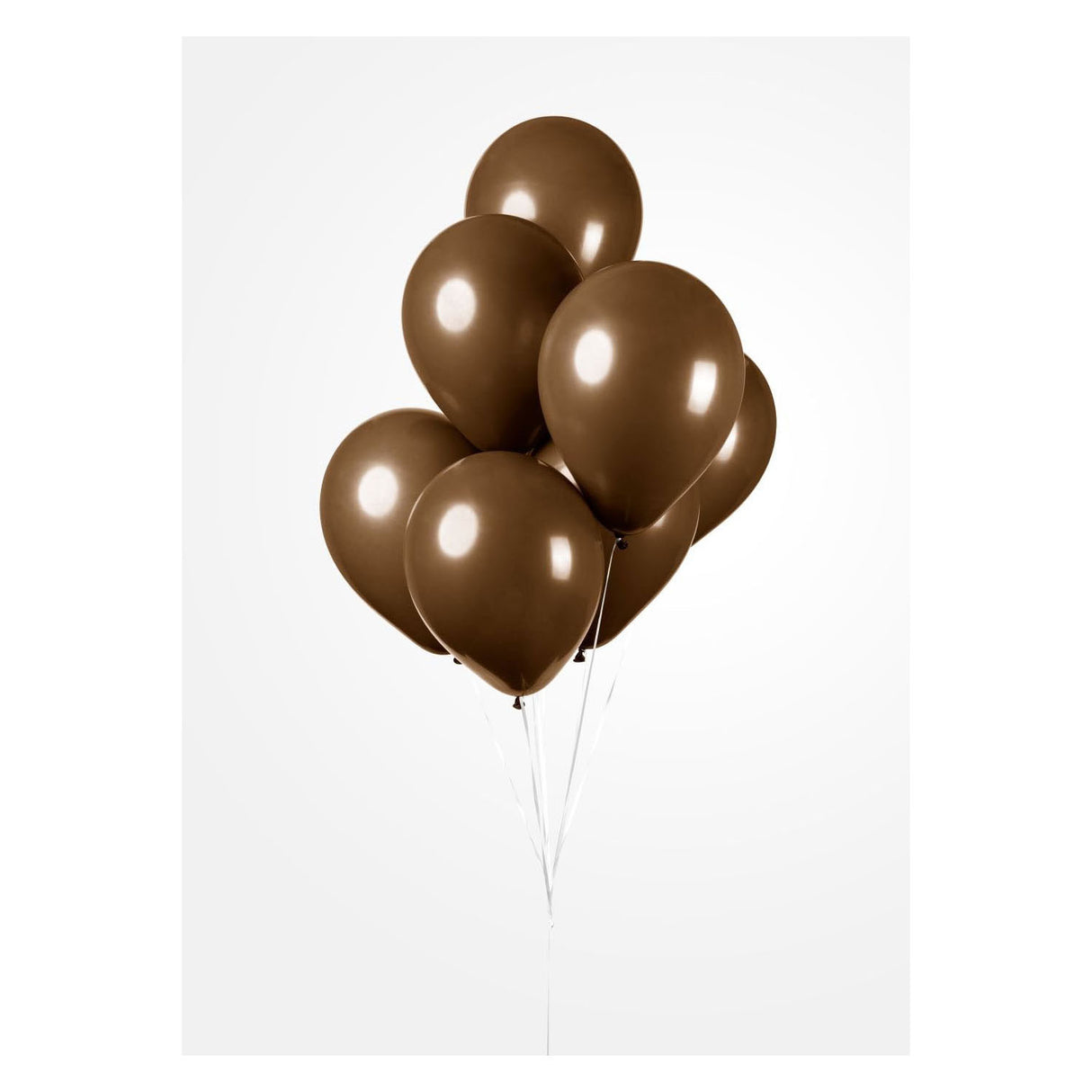 Globos Balloons Brown, 30 cm, 10 ..