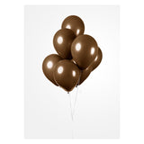 Globos Balloons Brown, 30 cm, 10 ..