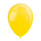 Balloons Globos Jaune métallique 30 cm, 10e.