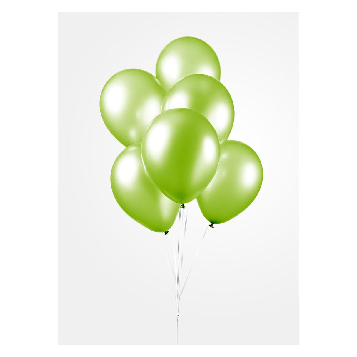 Globos Balloons Lime Green 30 cm, 10 ..