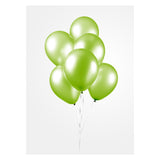 Globos Balloons Lime Green 30cm, 10t.