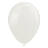 Globos Balloons Pearl White 30cm, 10st.