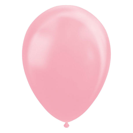 Globos Balloons Pearl Pink 30cm, 10e.