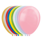 Ballons Globos perles métalliques mélange de couleurs 30cm, 10pcs.