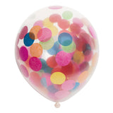 Globos Confetti Balloons Paper Confetti Mix 30cm, 6st.