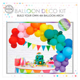 Ballonger boog set regnbåge