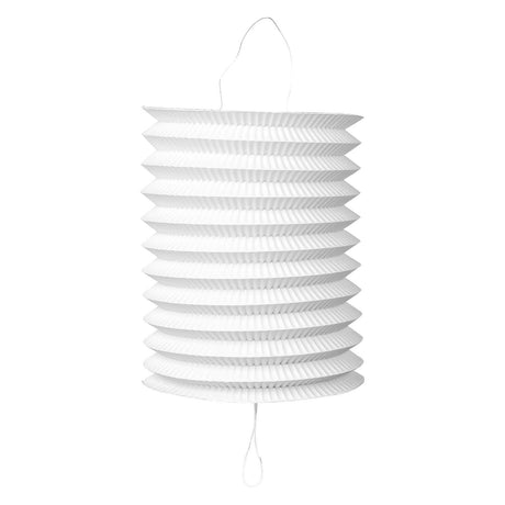 Lanterne en papier Globos blanc, 16cm