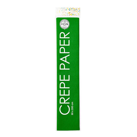 Papier crépon Globos vert pomme, 50x250cm
