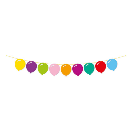 Guirlande en papier Globos pop party - 2m