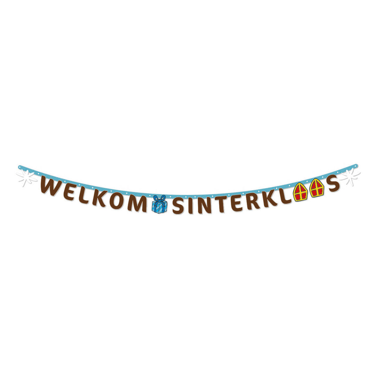 Bannière de lettre de Sinterklaas | 12 pièces