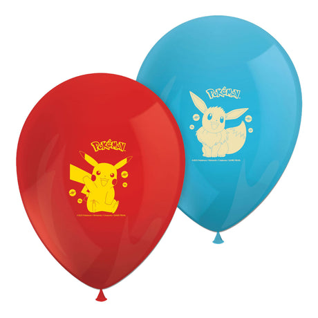 Ballons Globos Pokémon - 8 pcs.