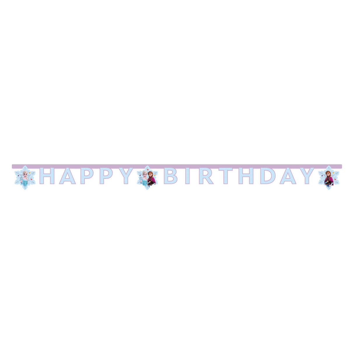 Globos letter guirlande happy birthday frozen idyllic wonder