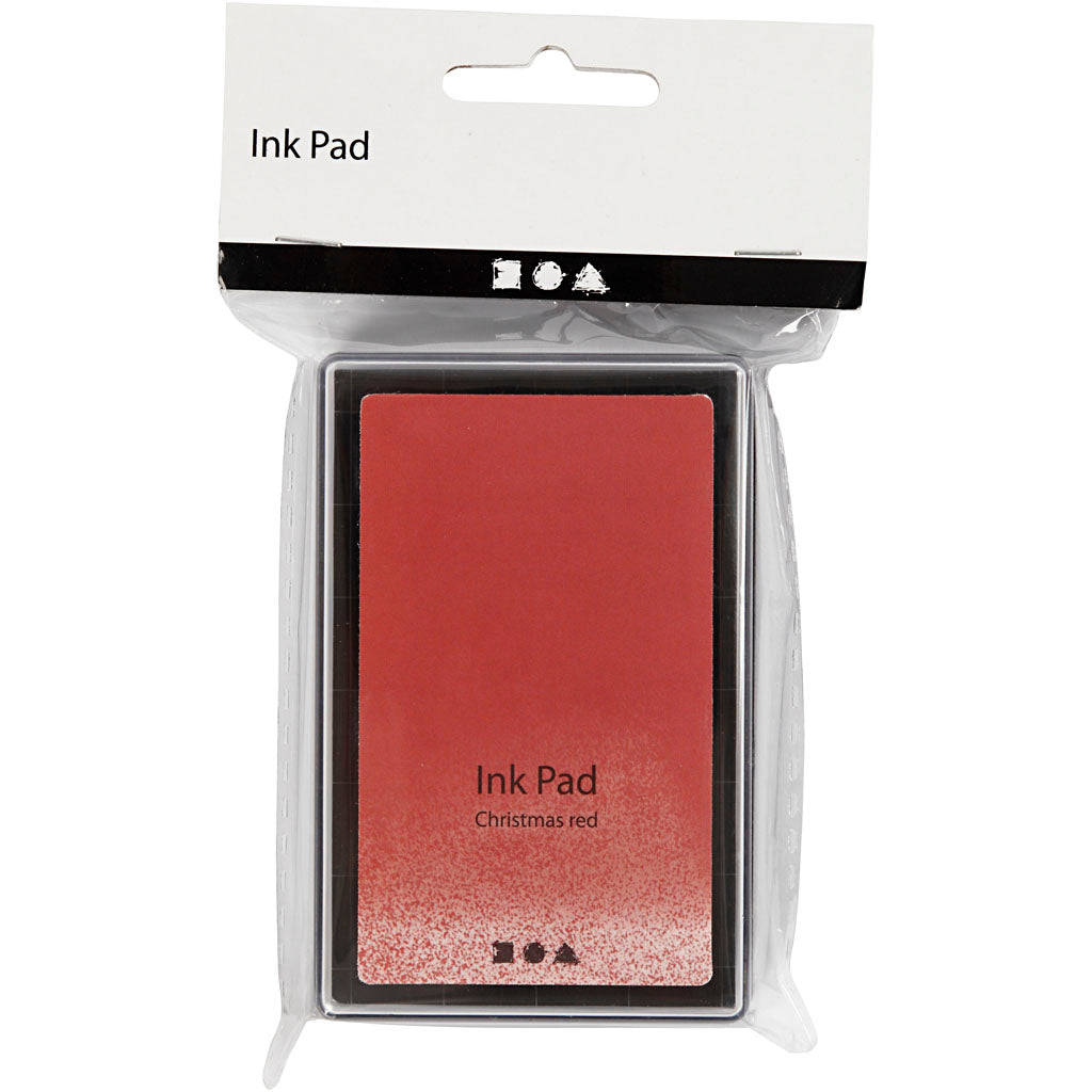 Creativ Company Stamp Ink Christmas Rood, 9x6cm