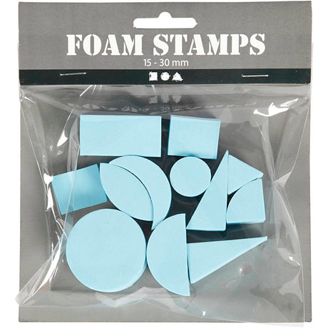 Société créative https: www.ccobby.nl tampons-mousse-h-25-mm-dimensions-15-30-mm-12-piece-1-box