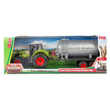 Tracteur avec réservoir d'eau vert 20cm