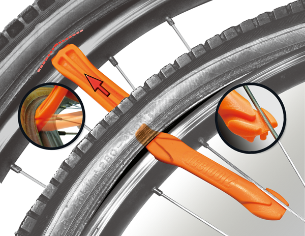 Tire customers Orange set of 3 pieces