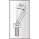 ICetoolz Twinhead -Schraubenschlüssel 7m40 4 mm Allen Keys