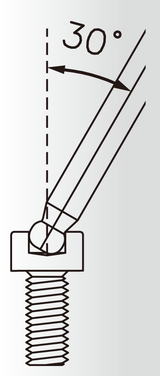 ICetoolz Twinhead -Schraubenschlüssel 7m50 5 mm Allen Keys