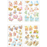 Creativ company feuilles 3d, bébé, feuille 21x30 cm, 4 feuilles 1 boîte