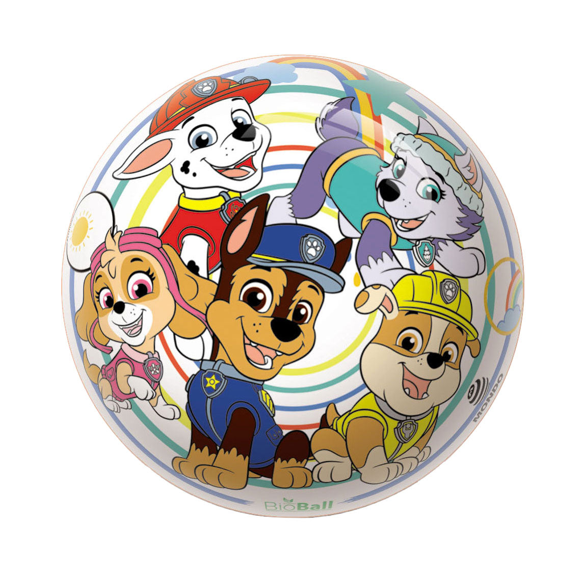 Balle Pat Patrouille Mondo de 14 cm
