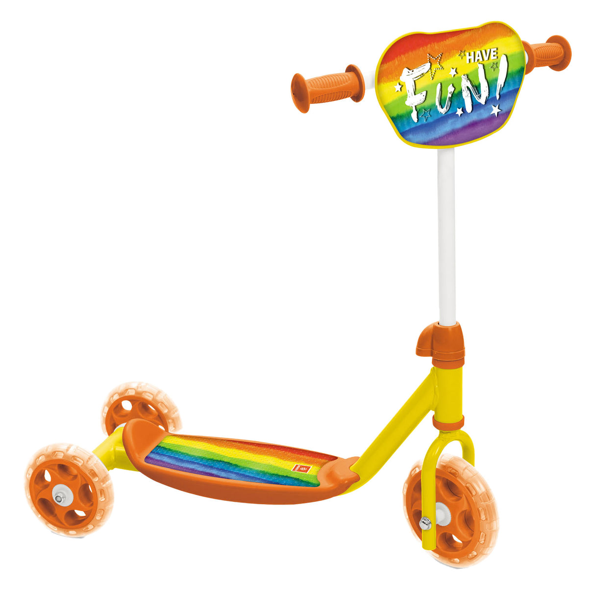 Mondo mon premier étape de scooter Regenboog