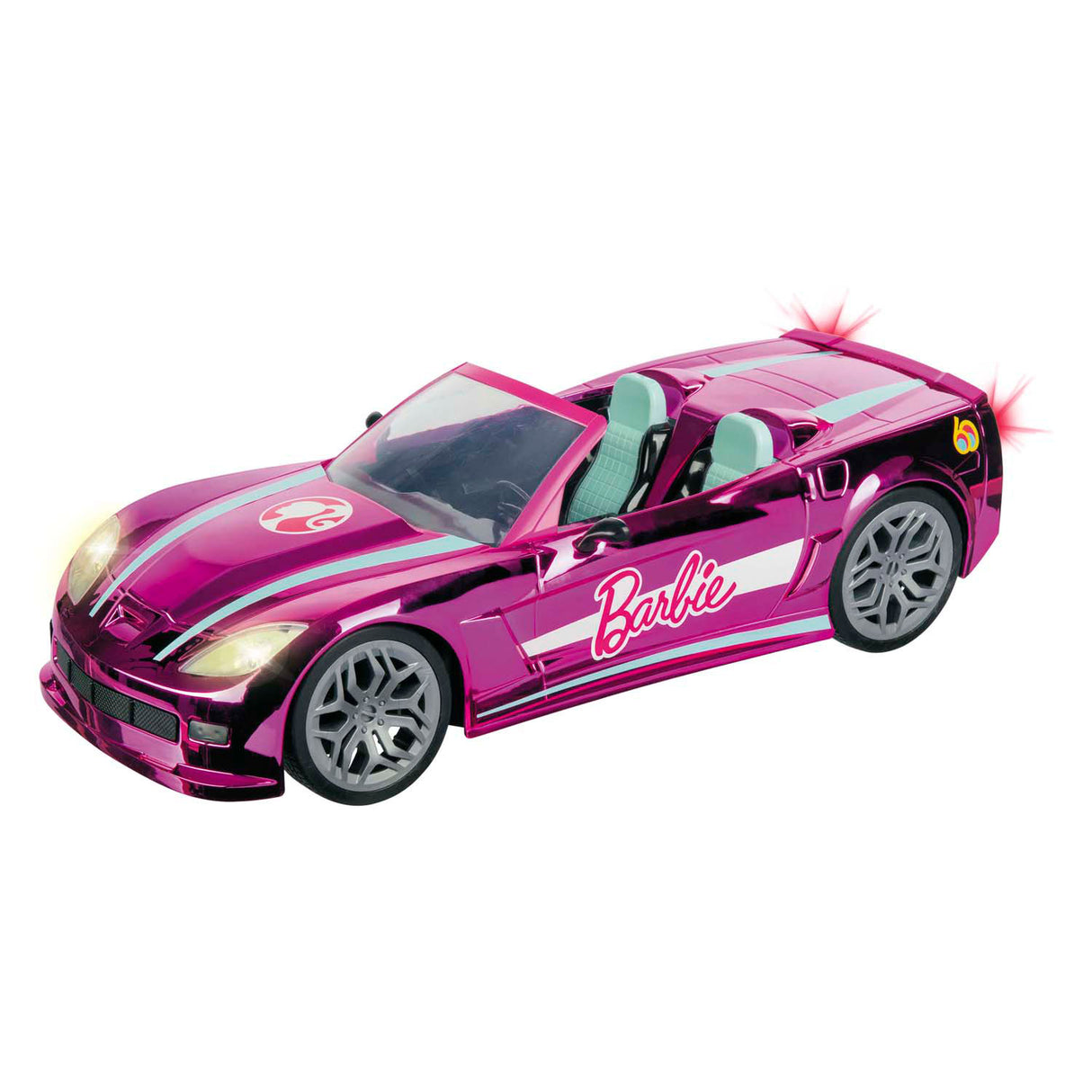 Mattel Barbie Mondo Motors Voiture télécommandée - Rose chromé