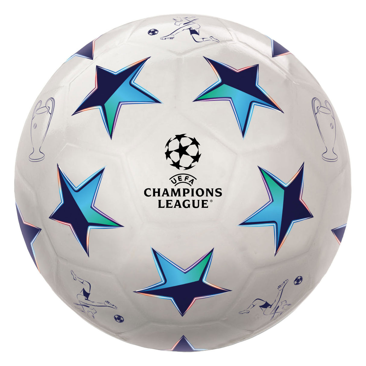 Mondo voetbal champions league pvc - 23cm