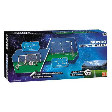 But de football mondo de base 2 en 1 183 x 121 cm