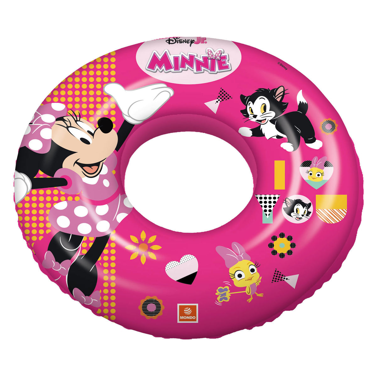 Mondo bouée 16967 minnie mouse - 50 cm rose
