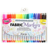Tulipe • marqueurs textiles arc-en-ciel 20 pcs.