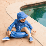 Léopard | piscine pour animaux bleue ø 55 cm