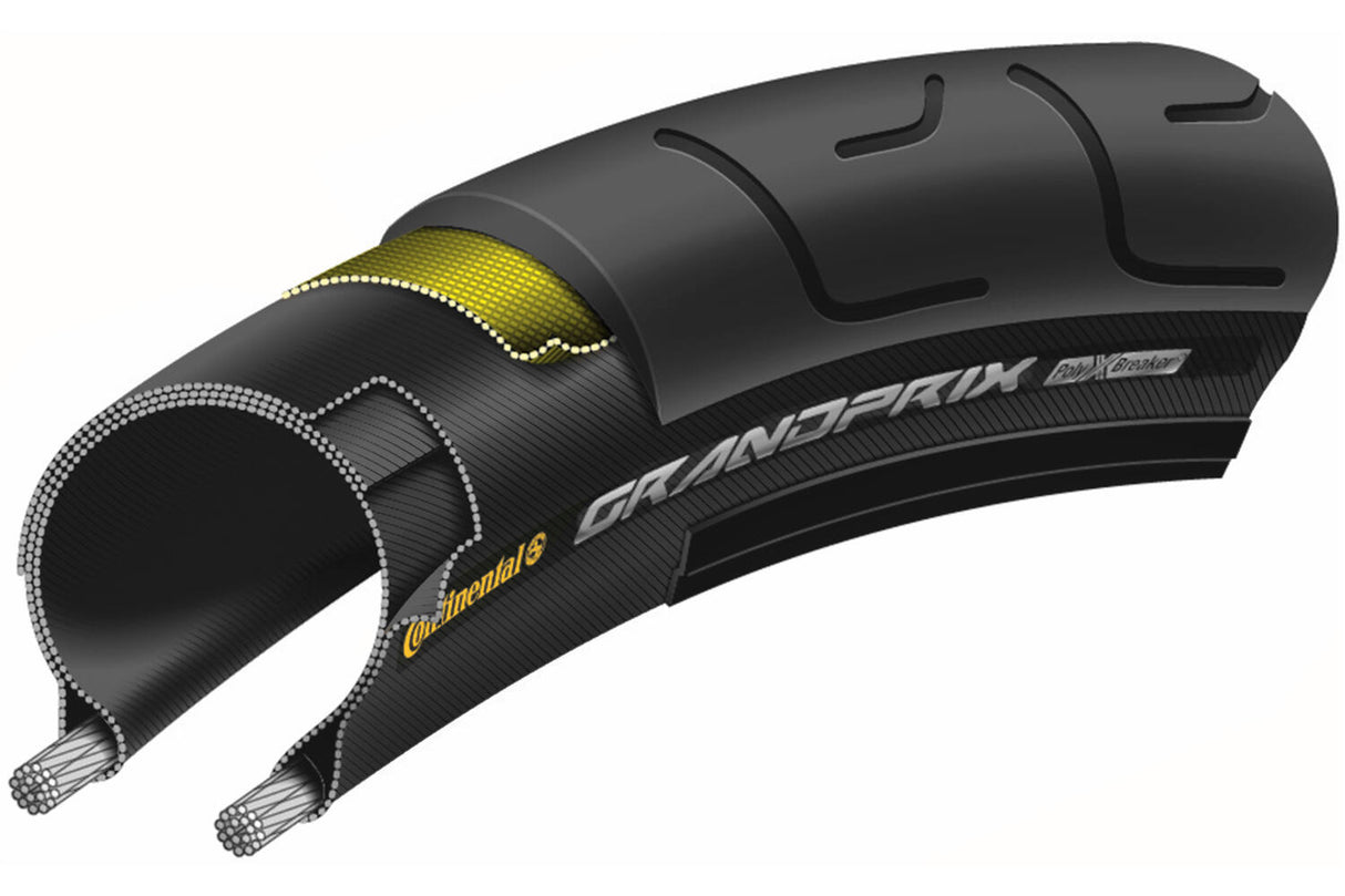 Continental Grand Prix Racing Bike band 700x25c Black