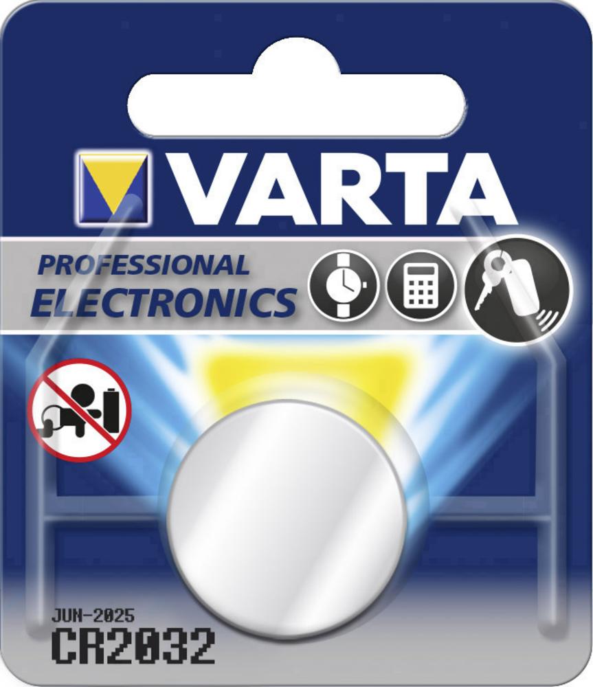 Varta Botton Cell Battery CR2032 Lithium 3V