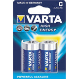 Varta pile alcaline longue durée LR14 C (2x)