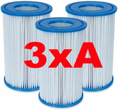 Intex une cartouche filtrante, pack de 3