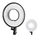 Lampe annulaire LED bicolore Falcon Eyes dimmable DVR-300DVC sur 230V