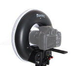 Lampe annulaire LED bicolore Falcon Eyes dimmable DVR-300DVC sur 230V