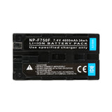 Batterie Falcon eye np-f750 pour mv-ad1 dv-256v dv-320vc
