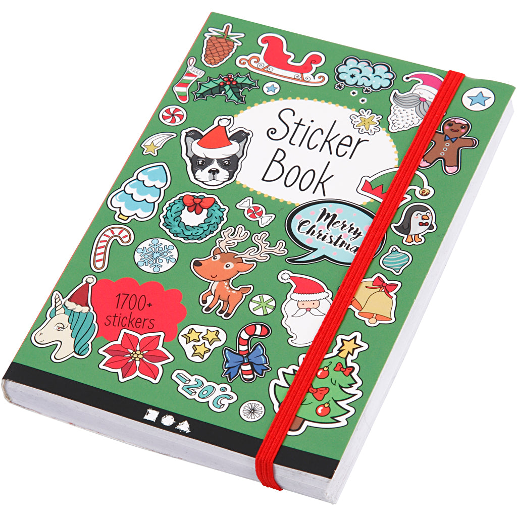 Livre d'autocollants Noël