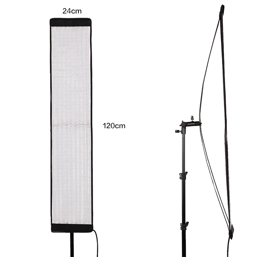 Panneau LED bicolore flexible Falcon Eyes rx-29tdx 121x24 cm