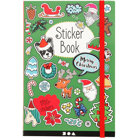 Livre d'autocollants Noël